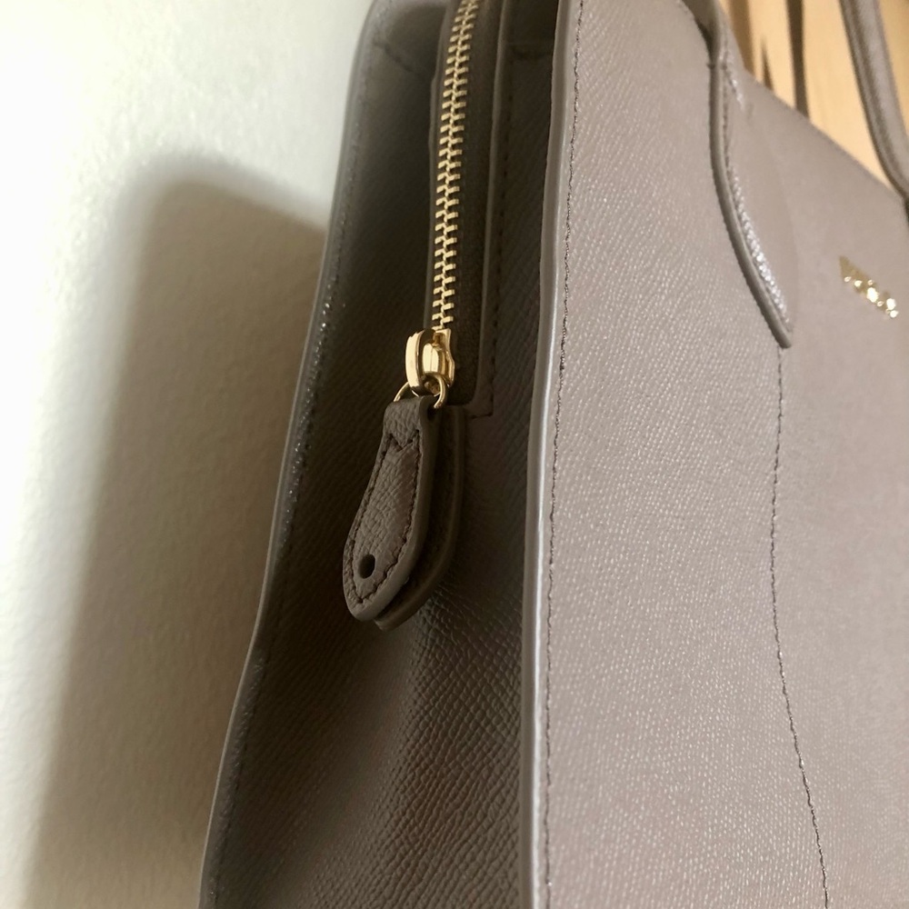 FURLA pebbled leather satchel - Picture 14 of 16